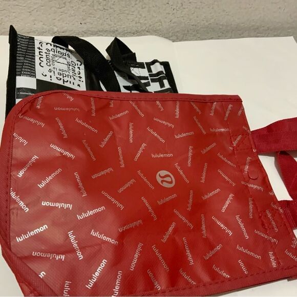 New Lululemon reusable bags lot of 2 - Picture 4 of 5